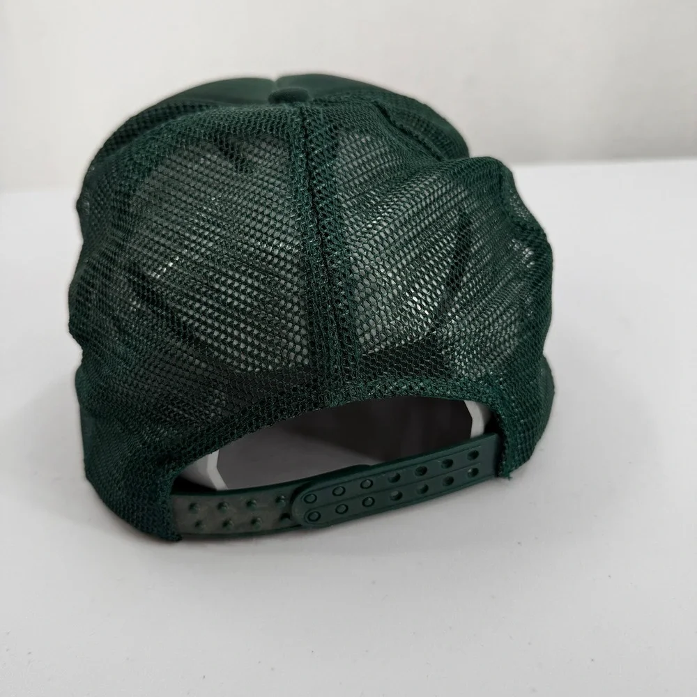 Mount Rushmore Trucker Hat Mens OSFA Forest Green South Dakota Mesh Back Cap